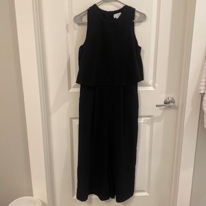 Black formal jumpsuit size small